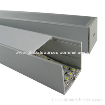 New Hot/High-power Recessed Aluminum LED Profile for LED Strip